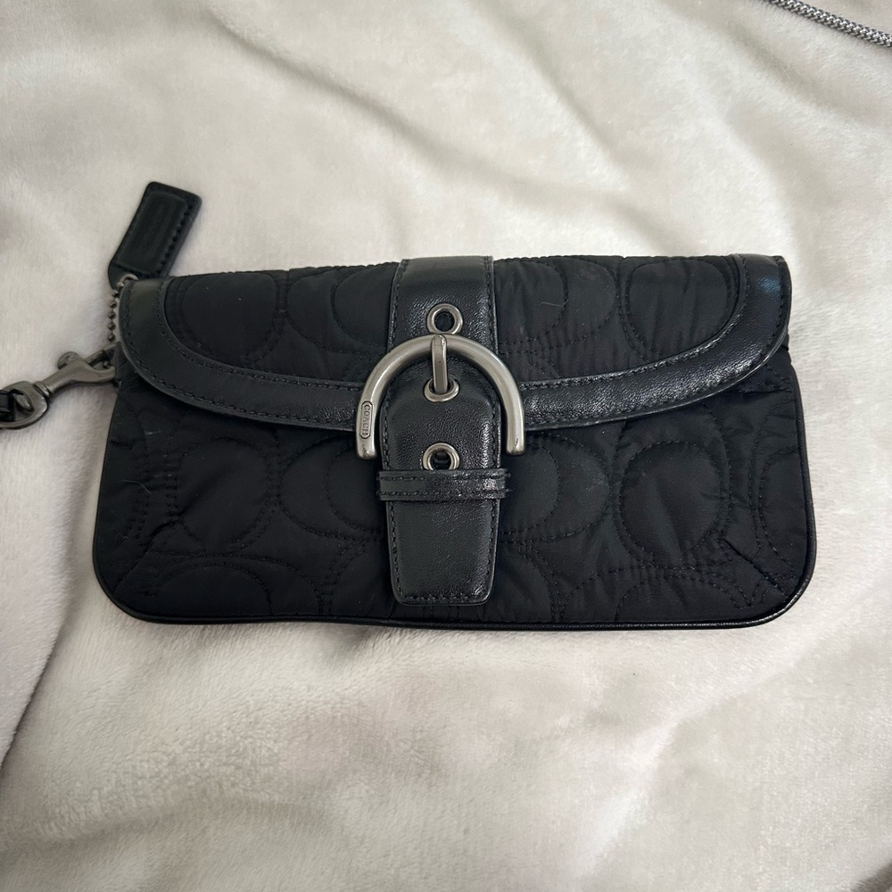 Vintage coach wristlet